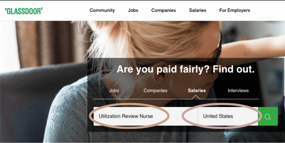 utilization review nurse salary glassdoor